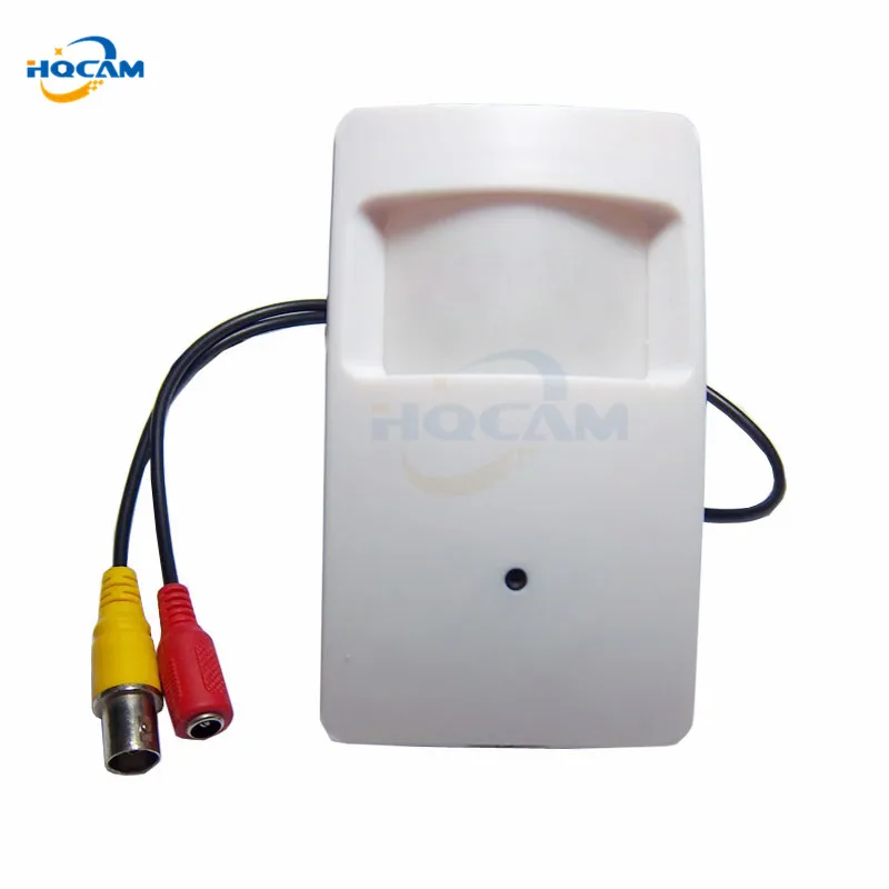 

HQCAM CCD 480TVL CCTV security Camera Color 960H Motion Detector PIR Indoor CCTV Mini PIR Style Surveillance mini ccd camera
