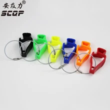 Стиль латексные перчатки зажимы держатель защитные рабочие перчатки удалить отверстие от перчатки с дополнительной 2 шт. проволочное кольцо AT-12