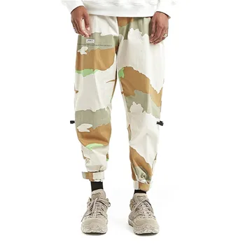 

Military Camouflage Printing Closing Leisure Time Joggers Sweatpants Hip Hop Casual Pants Trousers Men Streetwear