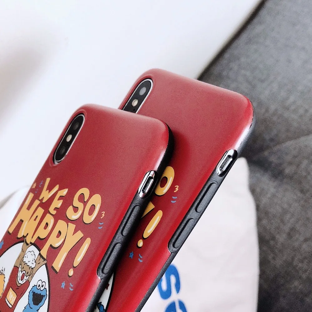 Мультфильм энергии стиль телефон чехол для iPhone 6 S 7 8 Plus X XR XS MAX защитная задняя