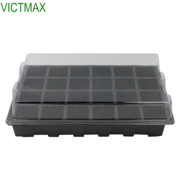 

VICTMAX 2 Set 24 Cells Seed Nursery Pot Seed Planting Box Plant Grow Tray Case garden supply