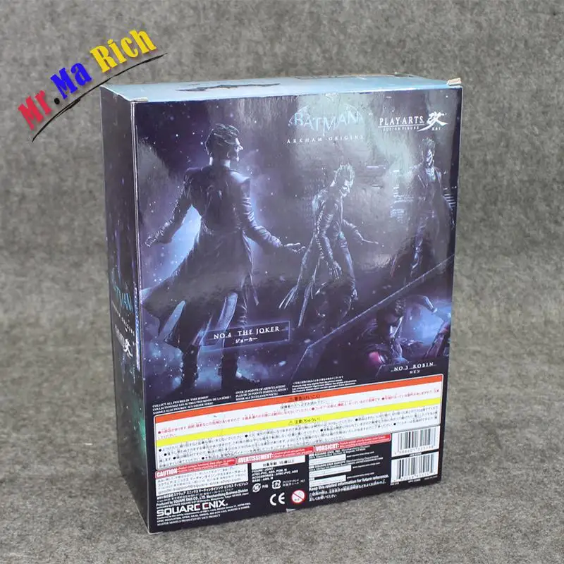 26 см Play Arts Kai Batman Arkham Origins No.4 Джокер ПВХ фигурка коллекционная игрушка|Игровые