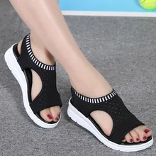 Обувь для прогулок Для женщин при ходьбе, летняя воздухопроницаемая комфортная обувь покупок кроссовки женские беговые кроссовки nikeeinglys обувь черного и белого цвета