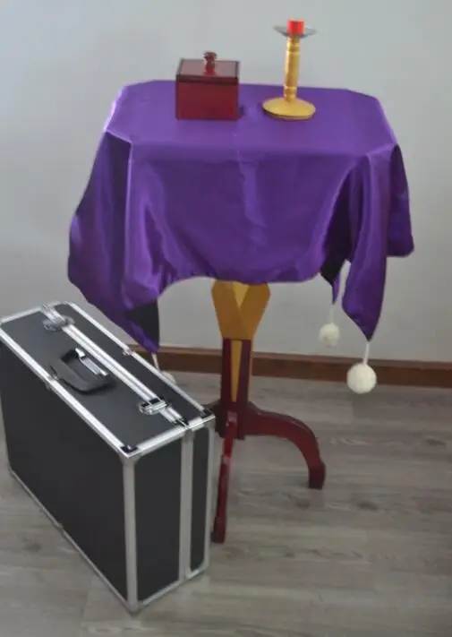 

Mult-Function Floating Table (Anti Gravity Box + Metals Candlestick) Magic Tricks Stage Magia Accessories Mentalism Gimmick Prop