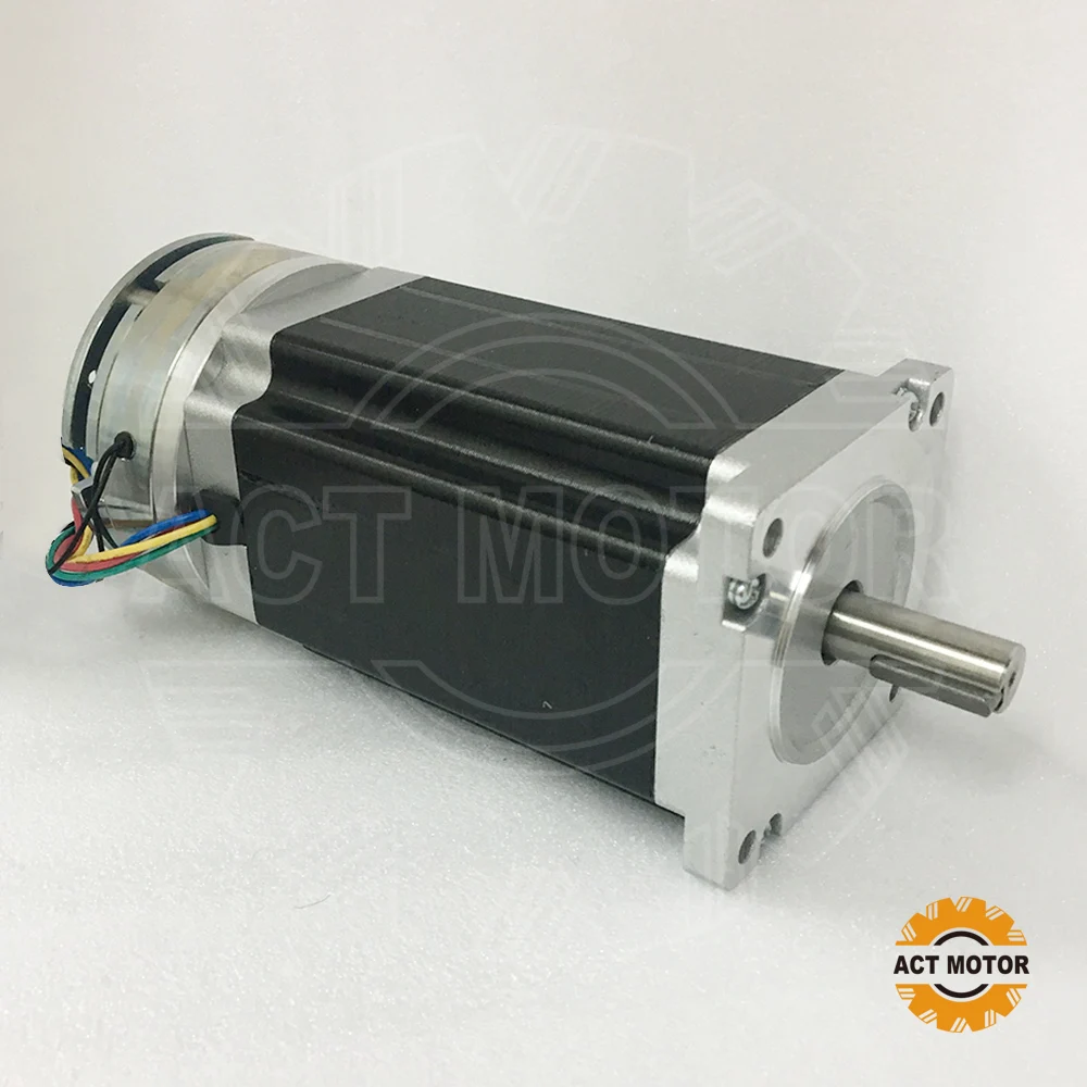 

Shipping from China!1PC Nema34 Brake Motor 34HS5460D14L34J5-S8 1140oz-in 150mm 6A 4-Lead 2Phase Engraving Machine DE US JP Free