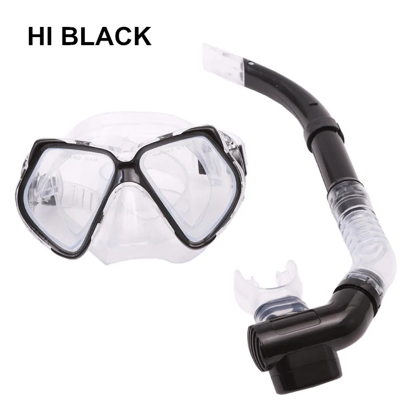 Полусухие очки для подводного плавания, маска для плавания с диоптриями, маска для подводного плавания, набор для подводного дыхания