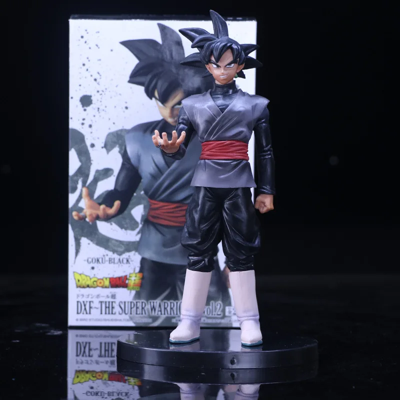 

Anime Dragon Ball Z Black Son Goku Action Figure DBZ Black Chocolate Son Goku PVC Collection Model Toys 20CM