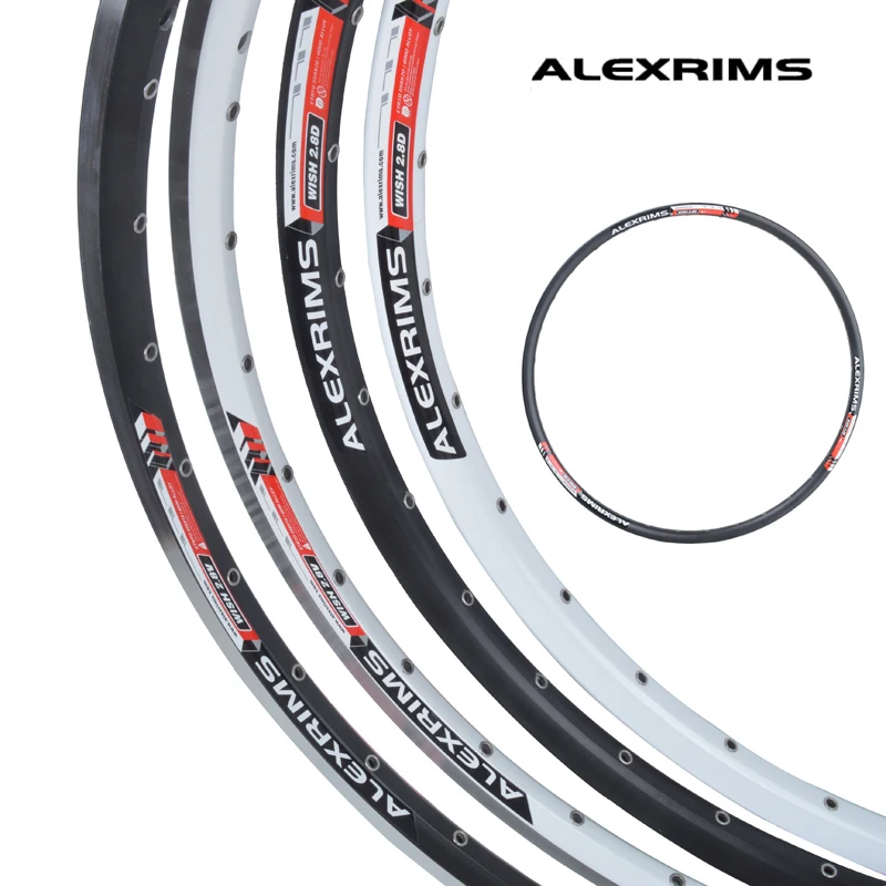

ALEXRIMS WISH 2.8 High Quality 26inch Mountain Bike Disc Brake Wheel 32 Holes V Brake Rim Bike Wheelset Bicycle Parts