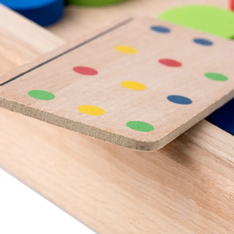 Baby Toy Montessori Four Colors Game Color Matching for Early Childhood Education Preschool Training Learning Toys