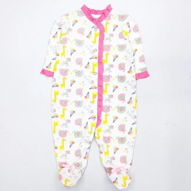 Распродажа; детские комбинезоны с длинными рукавами; Одежда для маленьких девочек и мальчиков - Цвет: Baby Rompers1101