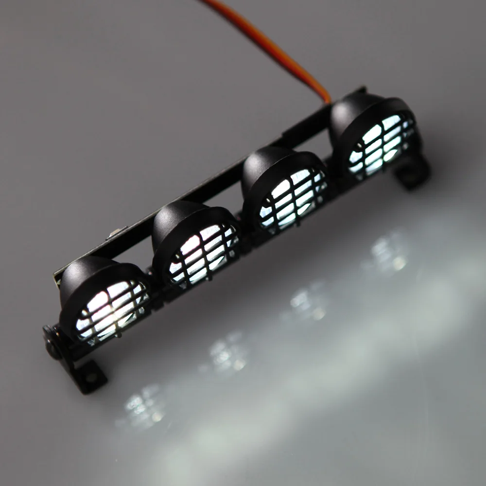 

New AX-506 Multi-function Ultra Bright LED Lamp for 1/10 1/8 HSP Traxxas TAMIYA CC01 4WD Axial SCX10 RC Model Car