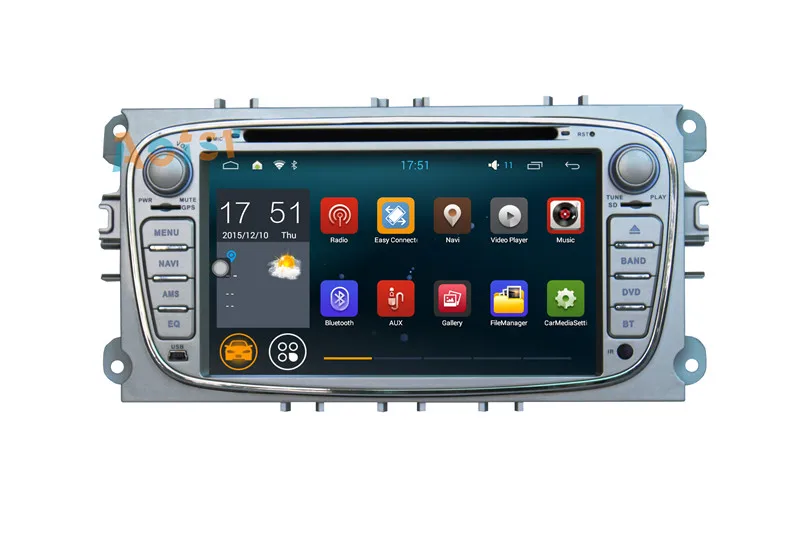 Discount PX5 Octa Core Android 8.0  Car DVD Player Stereo GPS Navigation Car Radio For FORD MONDEO FOCUS S-MAX Kuga Galaxy 1080P HD Vidio 6