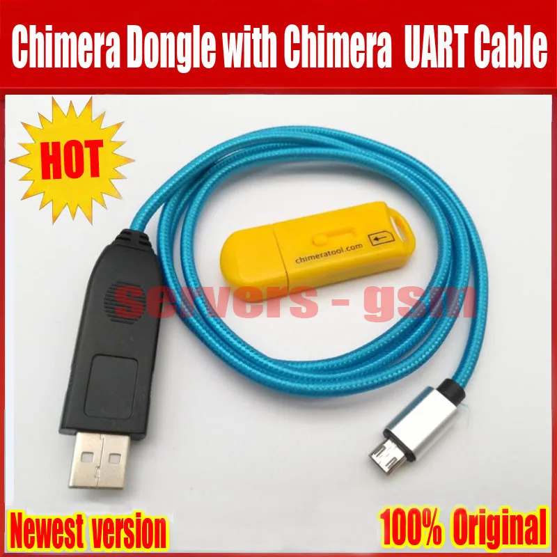 Химера ключ активированный с инструмент Chimera UART кабель