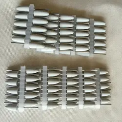 100 шт. силиконовые резиновые Полировальные Алмазные полировальные боры 2,35 мм светло-серый