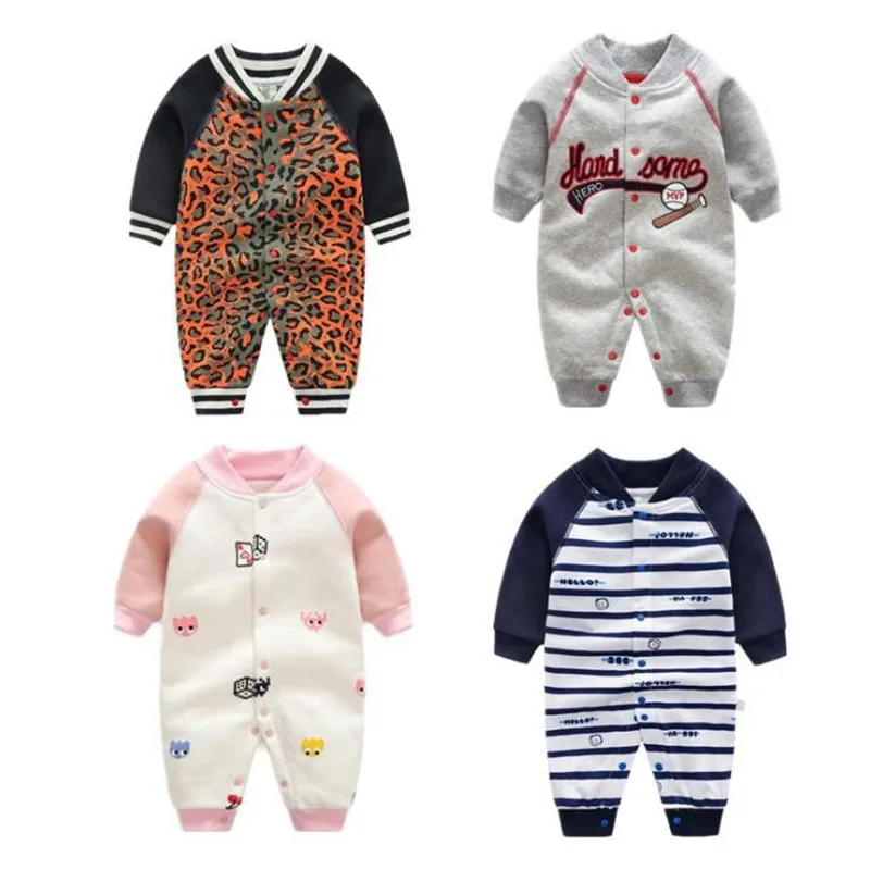 

Spring autumn Newborn Romper for Baby 3-12 Months Full Sleeve Baby Boy Girl Jumpsuit