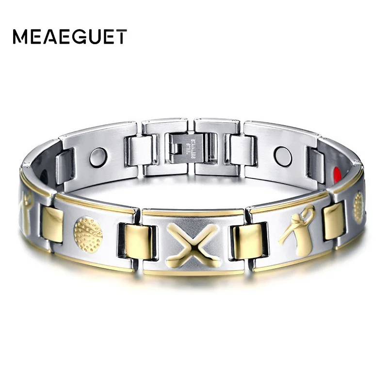 Meaeguet Men S Elements Energy Magnetic Bracelet Stylish Healing Magnetic Bracelet Stylish Healing