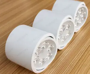 

Bargain 100X LED 7W Ceiling Light Surface Mount Lamp Warm White Easy Install
