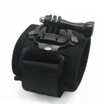 360 Degree Rotating Wrist Hand Strap Band Tripod Mount Holder For Gopro Hero 1/2/3/3+/4 Action Camera for Go pro Accessories