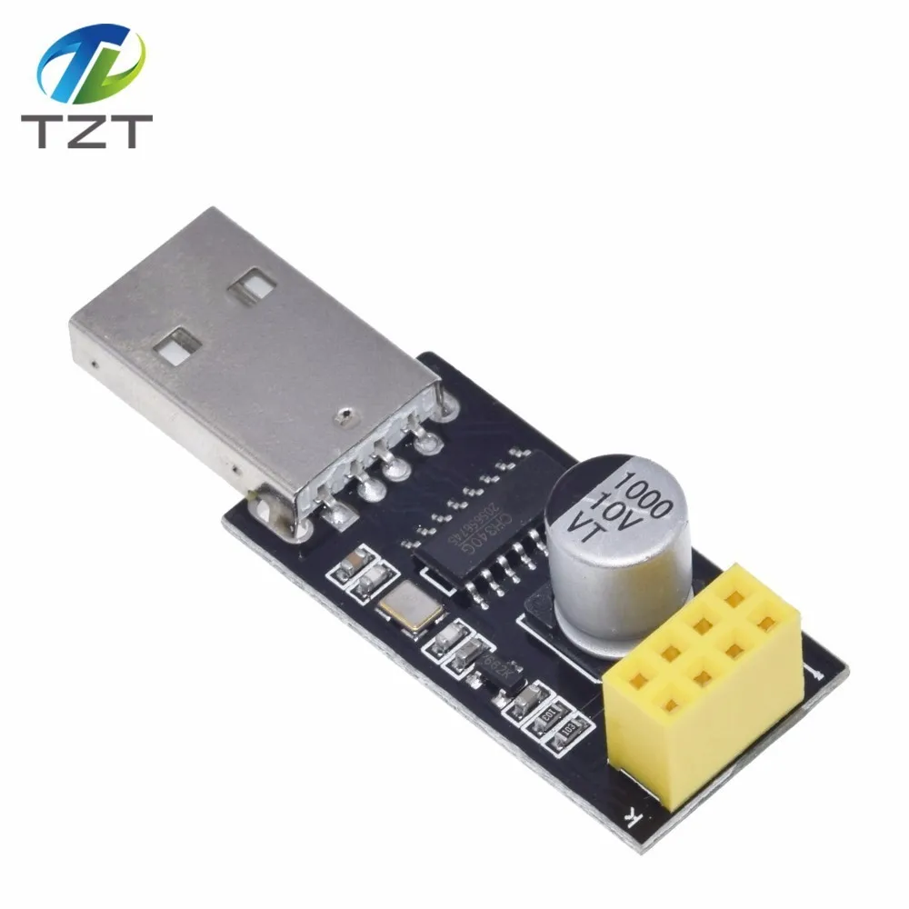 Программатор ESP01 адаптер UART GPIO0 ESP 01 Adaptaterr ESP8266 CH340G USB в последовательный