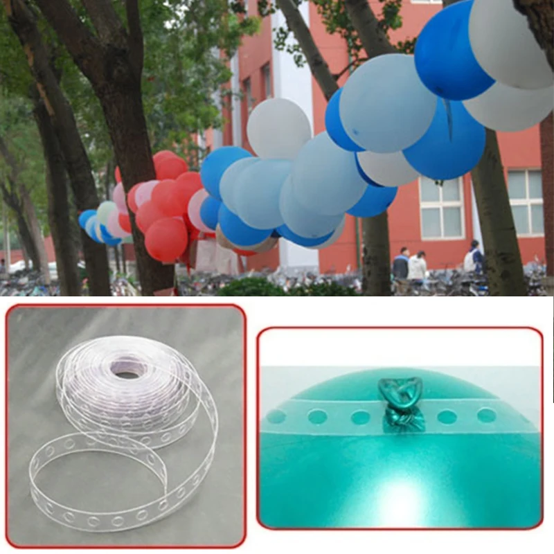 Balloon Connect Chain Plastic Party Practical Balloon Arch Tape