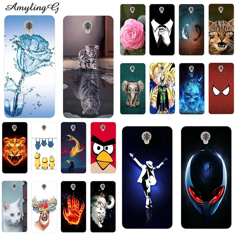

Fashion Printing Phone Cases Cover For Cubot Max 6.0" Soft TPU Covers Animal Cases Coque Cartoon Wolf Cute funny Fundas Para Cat