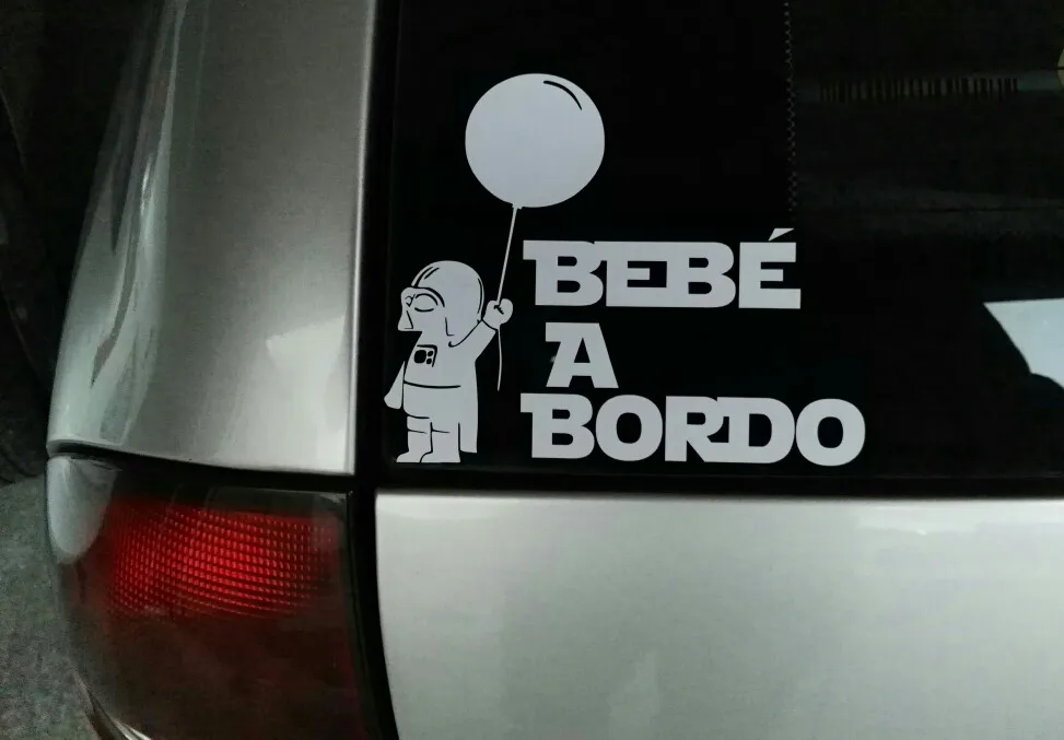 Sticker Bebé a bordo . Sticker bebe a - MagdaLu Baby store