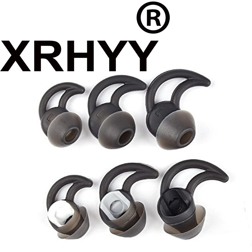 XRHYY 3 пары Сменные силиконовые наконечники для наушников Bose Soundsport Wileless QC20 QC30