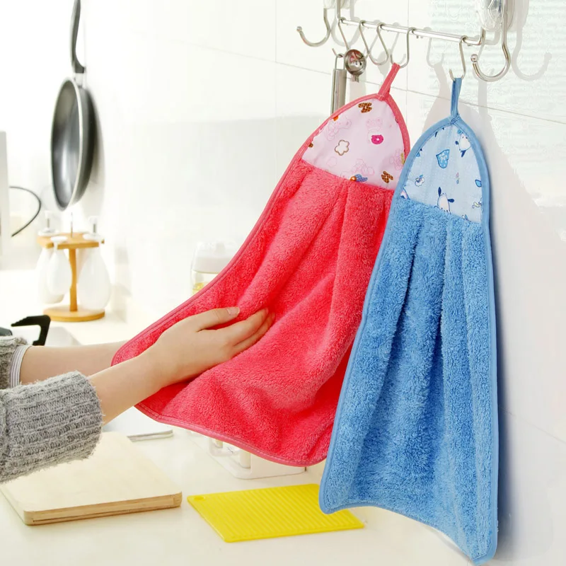 

Thickening plus size oil wool cloth super absorbent towel wash towel hand towel 10pcs/lot