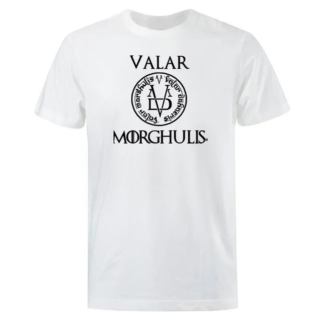 Letnia męska koszulka pieśń lodu i ognia gra o tron T Shirt valar morghulis koszulki z nadrukiem męska koszulka casual topy Plus rozmiar tanie i dobre opinie teekossc Krótki Tees Mężczyźni Punk style List COTTON regular O-neck Suknem Letnia męska koszulka pieśń lodu i ognia gra o tron T Shirt valar morghulis koszulki z nadrukiem męska koszulka casual topy Plus rozmiar tanie i dobre opinie teekossc Krótki Tees Mężczyźni Punk style List COTTON regular O-neck Suknem