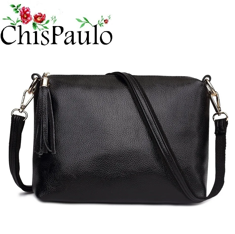 Famous Brands Designer Women's Handbags High Quality Tassel Genuine Leather Bags For Women Vintage Messenger Shoulder Bags X59 Famous Brands Designer Women's Handbags High Quality Tassel Genuine Leather Bags For Women Vintage Messenger Shoulder Bags X59