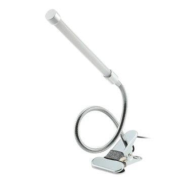 

10W 36 LEDs 10-level Dimmable Eye Protection LED Adjustable Clamp Clip Light Table Desk Reading Lamp 3 Lighting Colors USB Pow