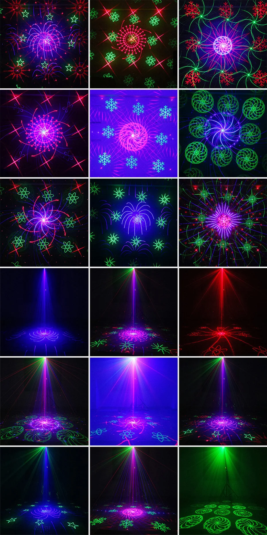 Инопланетный пульт 128 узоры RGB DJ лазерный проектор сценический светильник ing Эффект диско клуб Рождество вечерние праздничное шоу светильник с 3 Вт синий светодиодный