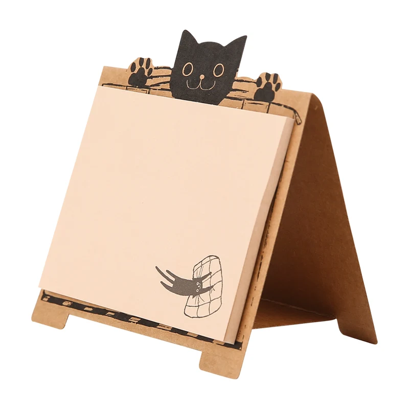 

Standing on table Memo pads craft paper self-adhesive 3*4 inch 40 sheets office school N times sticker stationery