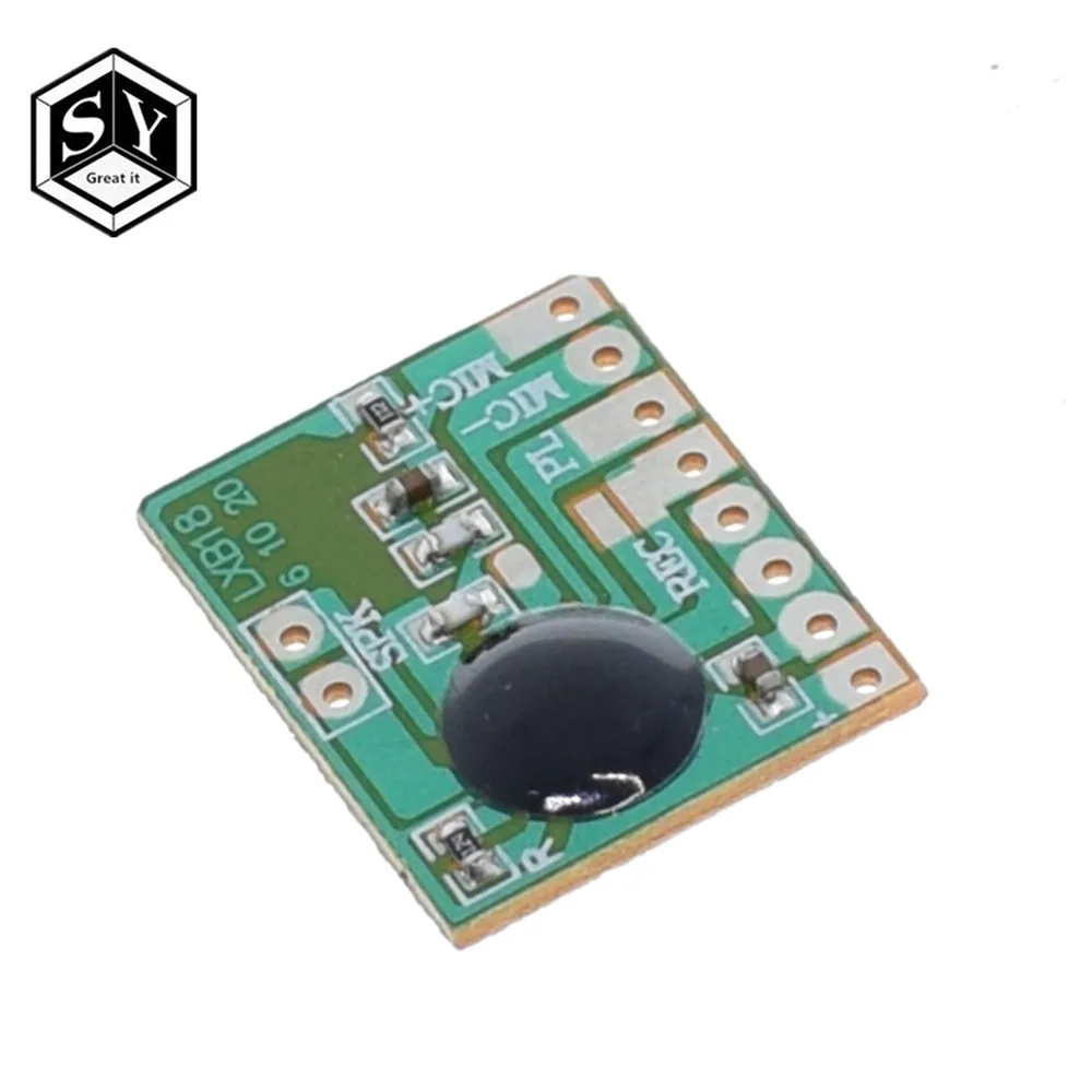 

ISD1806 6S Sound Recordable Chip IC Voice Music Talking Recorder Module 8ohm Speaker Electronic Gift Greeting Card 3-4.5V