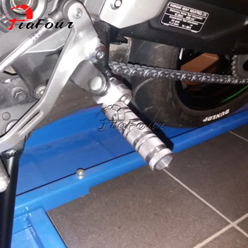 Для YAMAHA MT-03 MT-07 MT-09 MT-10 MT-25 YZF-R3 YZF-R25 FZ1 FZ6 FZ8 XJ6 TDM900 XJR1200 XJR1300 Rearset передняя нога Peg подножки