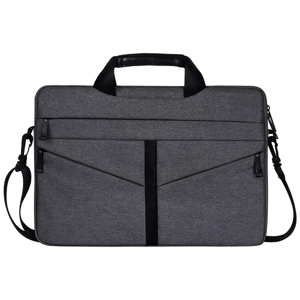 13,3 15,6 дюймов сумка на плечо для E5450 Dell Xps для женщин и мужчин чехол для ноутбука Hp Pavilion G6 Envy M6 Spectre X360 - Цвет: Dark Gray