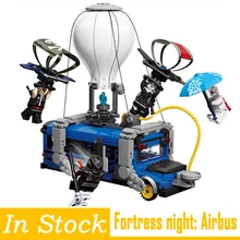 Крестообразные ночные блоки игрушки airbus мини подвижные Строительные кирпичи Фигурки Рождественские подарки для детей Дети fortnighting модель игрушки