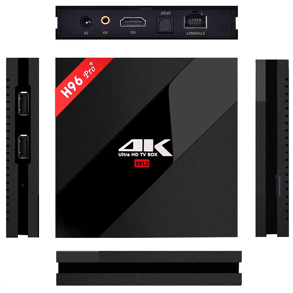 3G/32G S912 Octa Core Android 6.0 Smart TV Box 2.4G/5.8G AC Dual Band