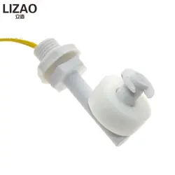 LIZAO уровня жидкости воды сенсор правый угол Поплавковый выключатель для аквариума