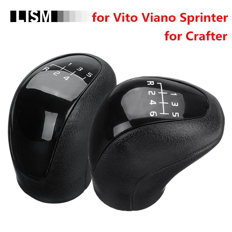 

5 6 Speed MT Car Gear Shift Knob for Mercedes Vito Viano Sprinter II 2 for Benz for VW Crafter Gearshift Shifter Lever Stick Pen