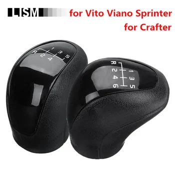 

5 6 Speed MT Car Gear Shift Knob for Mercedes Vito Viano Sprinter II 2 for Benz for VW Crafter Gearshift Shifter Lever Stick Pen