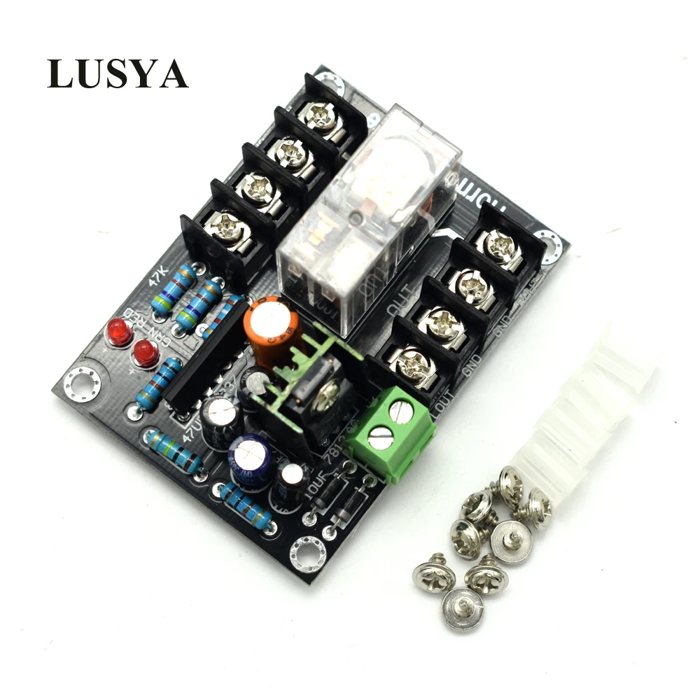 Lusya Speaker Protection Board 2.0 OMRON Relay Protection Silver Contact Amplifier Speaker Board A9-006