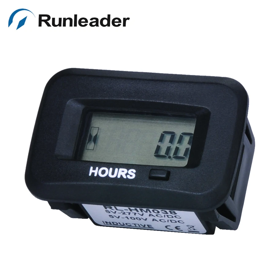 Digital Hour Meter For Gas AC DC gasoline engine generator Paramotor