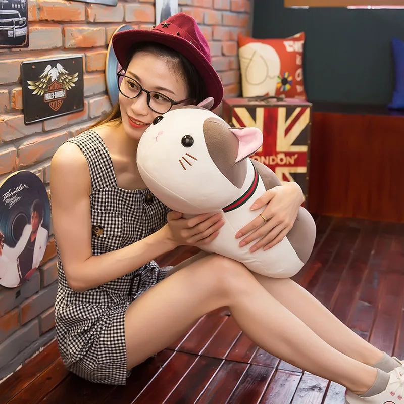 Kawaii Cat плюшевая игрушка подушка кукла девочка подарок на день рождения мягкие и