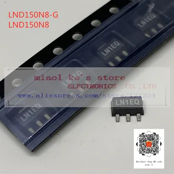 

[5pcs-10pcs]100%New original; LND150N8-G LND150N8 - MOSFET N-Channel 500V 30MA(Tj) 1.6W(Ta) SOT89-3/TO-243AA