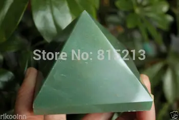 

ddh001036 NATURAL GREEN AVENTURINE JADE CRYSTAL PYRAMID POINT Healing