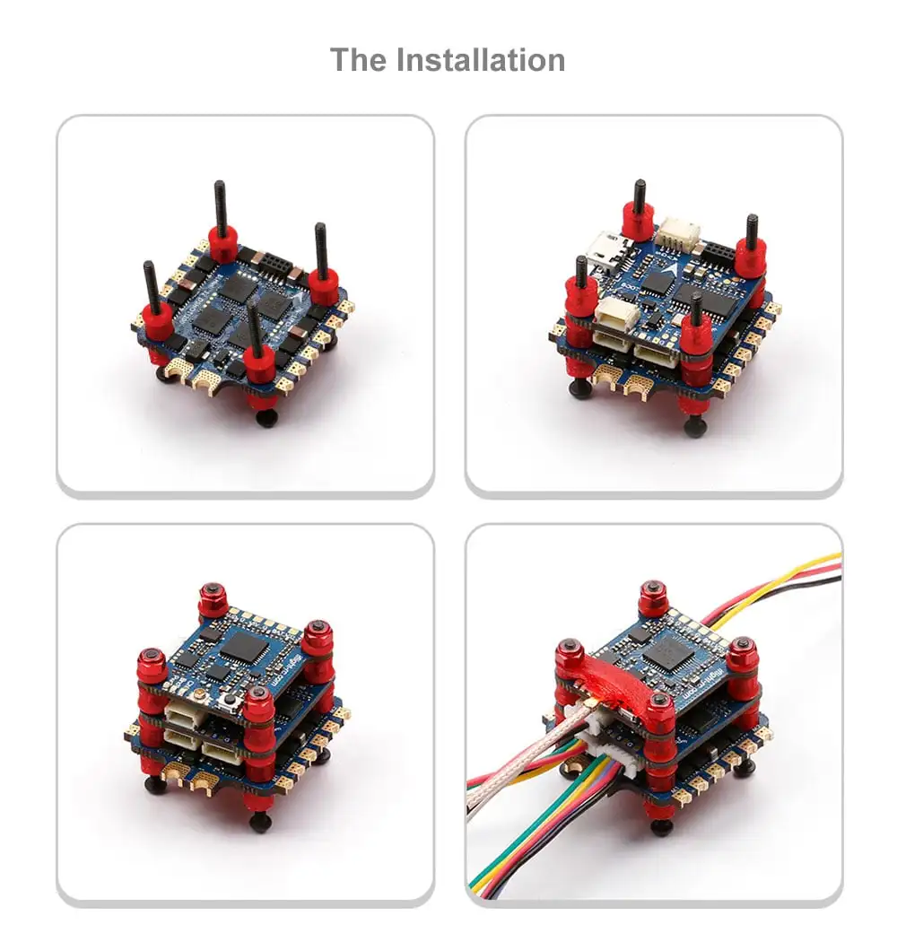 iFlight SucceX F4 Mini Flight Control +35A ESC + VTX Fly Tower for FPV RC Drone- Multi-A