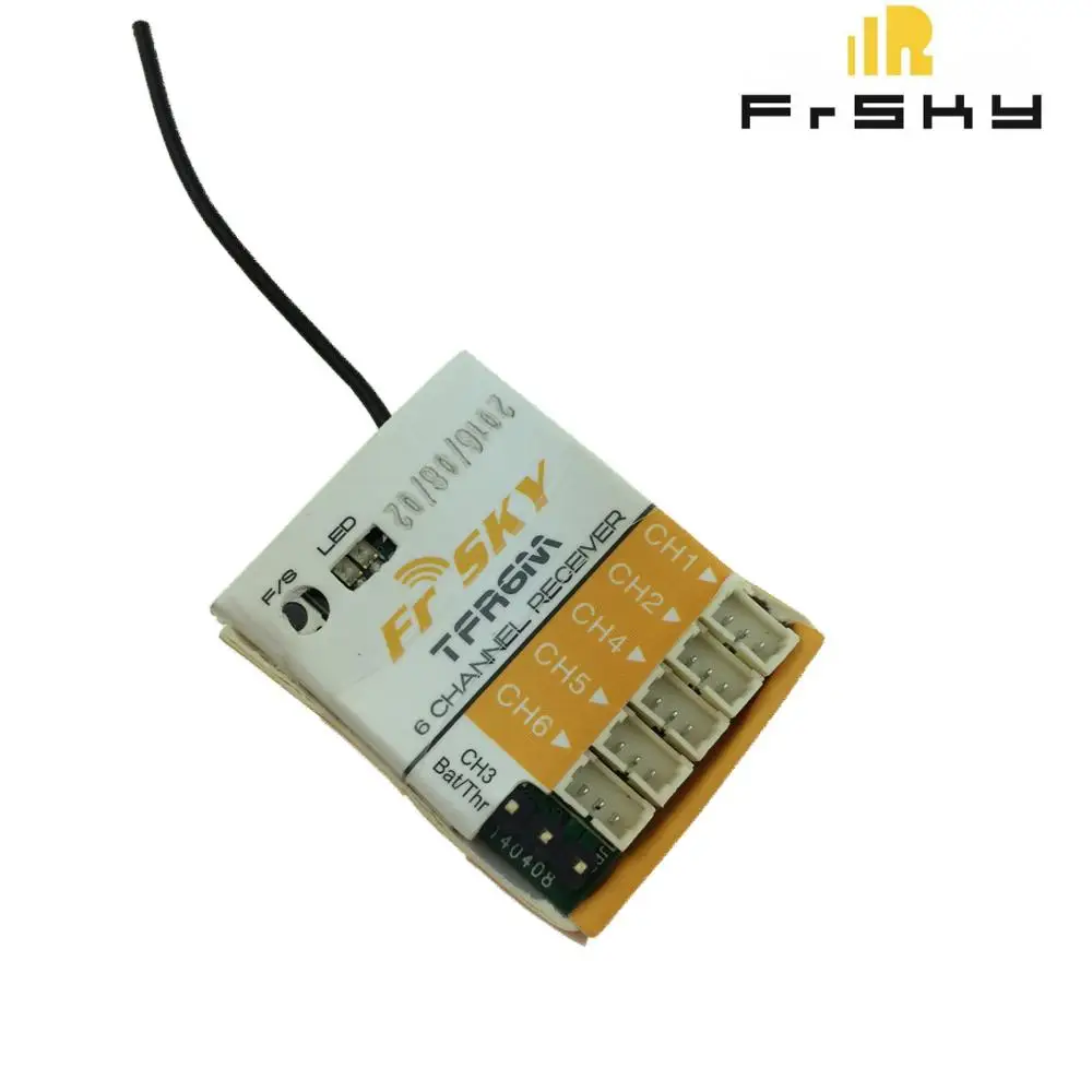 Feiying FrSky TFR6M 2 4 ГГц 6 канальный микро приемник Futaba FASST совместимый|futaba fasst|micro