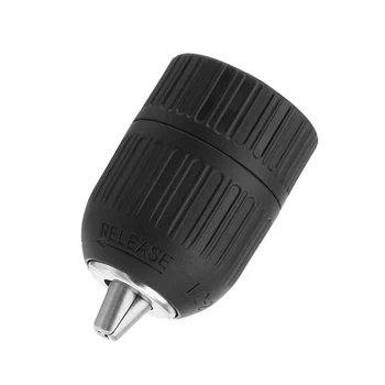 

New 2-13mm Keyless Drill Chuck 1/2 Inch 20 UNF Thread Electric Power Drill Chuck Quick Change Bit Adapter Power Tool Accessories