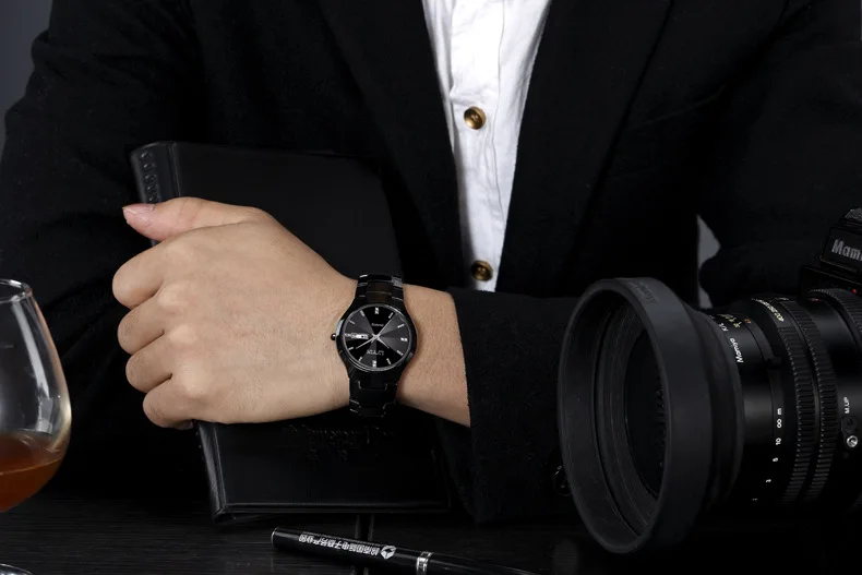 Женские Мужские часы керамические черные белые мужские часы lvyin Брендовые женские мужские часы водонепроницаемые кварцевые женские мужские наручные часы